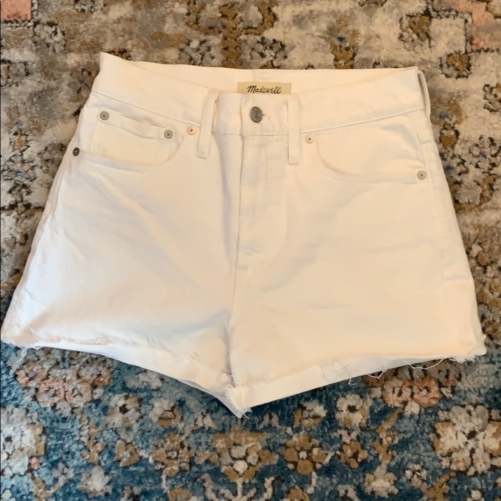 Madewell High Rise Denim Shorts